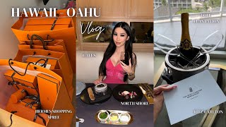 Hawaii Vlog | HUGE HERMES HAUL, Hawaiian Airlines First Class, MUST DO and EATS in Oahu!!