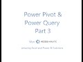 Power Query and Power Pivot