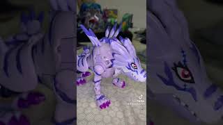 DIGIMON Adventure Weregarurumon / Garurumon Digievolución  BANDAI 2000