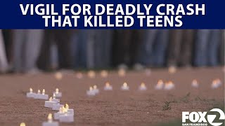 Community gathers to mourn four Marin County students killed in crash | KTVU