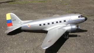 DC-3 FAC RC airplane with Dynam Skybus KIT