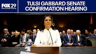 Tulsi Gabbard faces Senate confirmation hearing