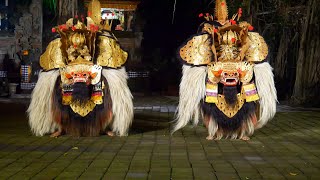 SERU! GLADI BERSIH 2 BARONG KET MENARI BERSAMAAN | KUNTI SRAYA 2021| WARINGIN WISATA BUDAYA BONGKASA