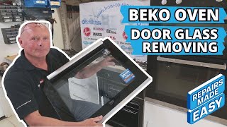 How To Remove Beko Oven Door Glass For Cleaning? | Easy Step-by-Step Guide