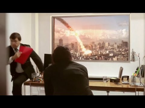 TV simula la caída de un meteorito durante una entrevista