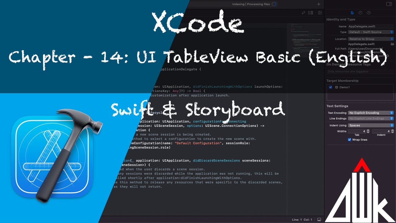 Uitableview Basic Uitableview Tutorial 1 Chapter 14 English