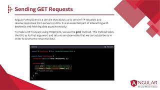 Angular HTTP Requests : Dive into Angular's HttpClient | Chapter 7.1/10 | HTTP & Observables"