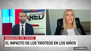 Masacre en Texas "Redaccion" CNN. Nacho Giron, Elizabeth Delicio Masters en Psicologia