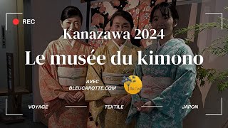 Musée du Kimono à Kanazawa, la tradition de la teinture Kaga Yuzen