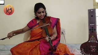 Bhuvaneshwariya  ::  Shraddha Ravindran (Violin)  -  Song 3  ::  Concert for Kala Prashala