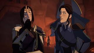 General Amaya naughty moments (The Dragon Prince)