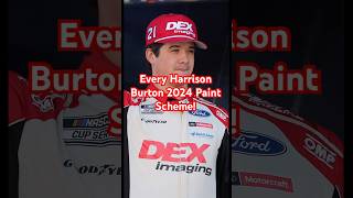 Every Harrison Burton 2024 Paint Scheme! #shorts #edit #nascar