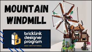 LEGO Mountain Windmill - Bricklink Designer Program Set - Speedbuild & Review