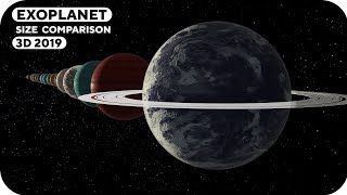 Exoplanet Size Comparison | 3D 🎨