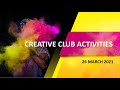 Creative Club activity