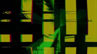 Yellow Glitch Screen - Broken Monitor + Noise Sound Effect