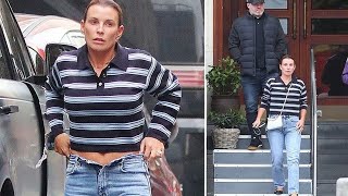 Coleen Rooney Spotted in Manchester with Husband Wayne After Lunch