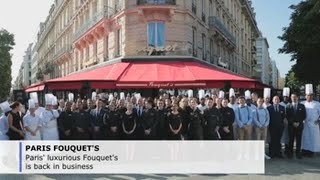 Paris' Fouquet's reopens its doors