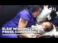 Officials hold press conference after the discovery of Elsie Wiggington's body