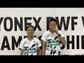 Badminton | World Junior Championship 2024 | Dania Sofea - Low Zi Yu