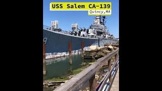 The Only Heavy Cruiser Left In Existence, Visiting USS Salem CA-139 #shorts