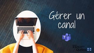 Gérer un canal - Microsoft Teams