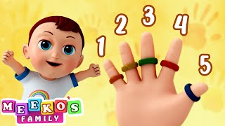 123 Let’s Count - Sing And Learn | Meeko's Family Kids Songs