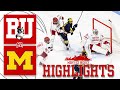 Highlights: Men's Ice Hockey vs. Michigan (11/01/24)