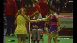 Tracy Austin Defeats Billie Jean King at the Avon Championships (March 22, 1980)