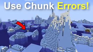 How to Make Use of Chunk Errors in Minecraft!