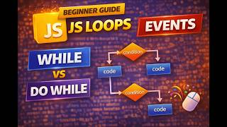 JavaScript While Loop & Do While Loop Explained | JS Events Basics