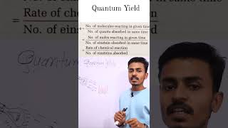 Quantum Yield #photochemistry #quantumyield #chemistry