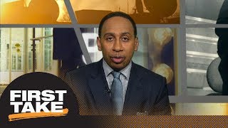 Stephen A. Smith: LeBron James is texting Kevin Durant about teaming up | First Take | ESPN