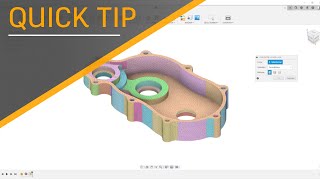 Comment convertir un corps de maillage en corps solide ou en surface | Autodesk Fusion 360 Français