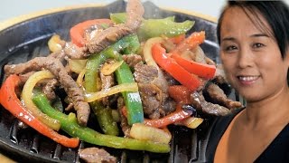 Sizzling Beef Steak Chinese Style