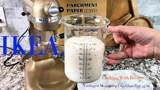 IKEA Vardagen Measuring Cup Glass Size 34 oz Kitchen Review