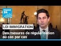 Projet de loi immigration : des mesures de régularisation au cas par cas • FRANCE 24