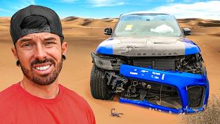 I REBUILT A RANGE ROVER SVR THEN DROVE IT TO THE SAHARA DESERT