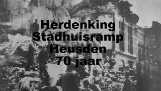 Indrukwekkende herdenking stadhuisramp Heusden