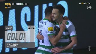 Goal | Golo Sarabia: Belenenses SAD 1-(3) Sporting (Liga 21/22 #20)