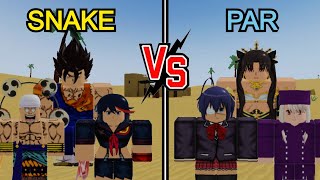 Par Vs Snake: differences in developing