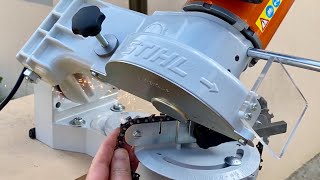 Tutorial ascutire lanturi motoferastrau cu Stihl USG