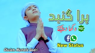 Hara Gumbad Naat Whatsapp Status | Ghulam Mustafa Qadri New Whatsapp Status | Full HD Status