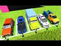 DACIA, ROCKY, VOLKSWAGEN POLICE CARS & MERCEDES AMBULANCE EMERGENCY VEHICLES TRANSPORTING ! FS22