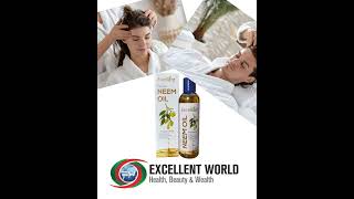 Excellent world neem oil / এক্সিলেন্ট ওয়ার্ল্ড নিম তেল/ Excellent world product.