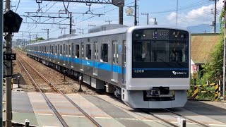 【営業運転復帰】小田急 3000形 3269F 各駅停車 新松田行き 栢山駅【2024/07/27】