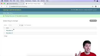 007 Blog Model | Full stack Development | Django | Python | Full Course |