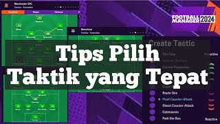 Tips Pilih Taktik yang Tepat untuk Tim | Football Manager (FM) Mobile 2024