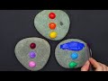 creative paiting ideas on stone easy art compilation