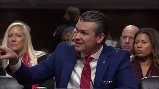 Hegseth questioned about VA's role, Trump's plan for ending war in Ukraine at confirmation hearing